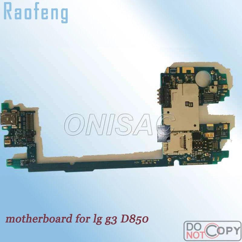 Raofeng 32gb High quality motherboard For lg g3 D850