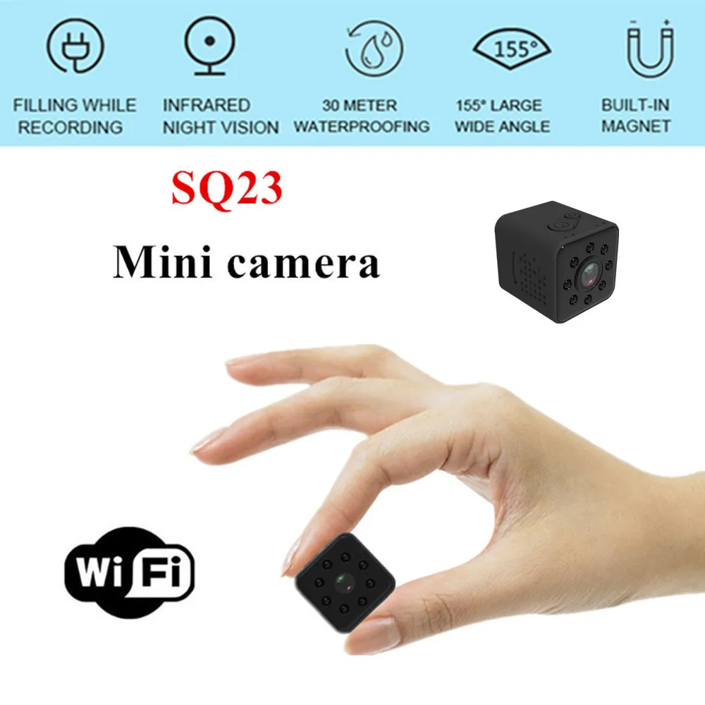 

mini camera WIFI SQ23 HD small camera cam 1080P Wide Angle Waterproof MINI Camcorder DVR video Sport micro Camcorders SQ13