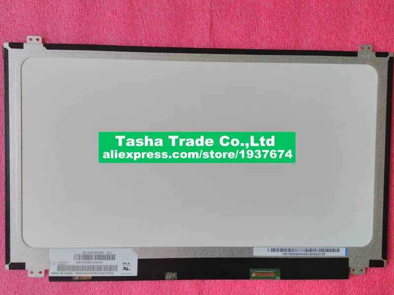 

NT156WHM-N32 AUO AU Optronics LCD Screen Display 1366*768 eDP 30pin Glossy Screen NT156WHM glare matrix