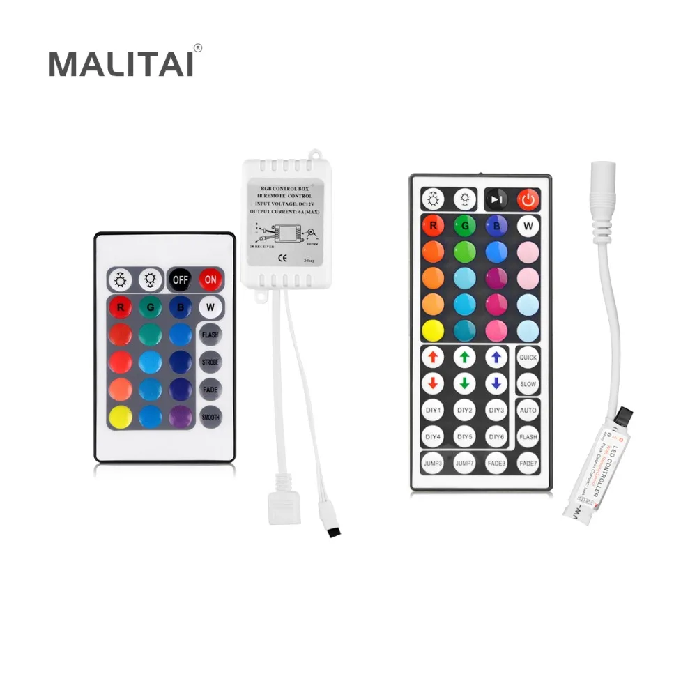 

LED RGB Controller Wireless Remote Control 12V LED Strip light