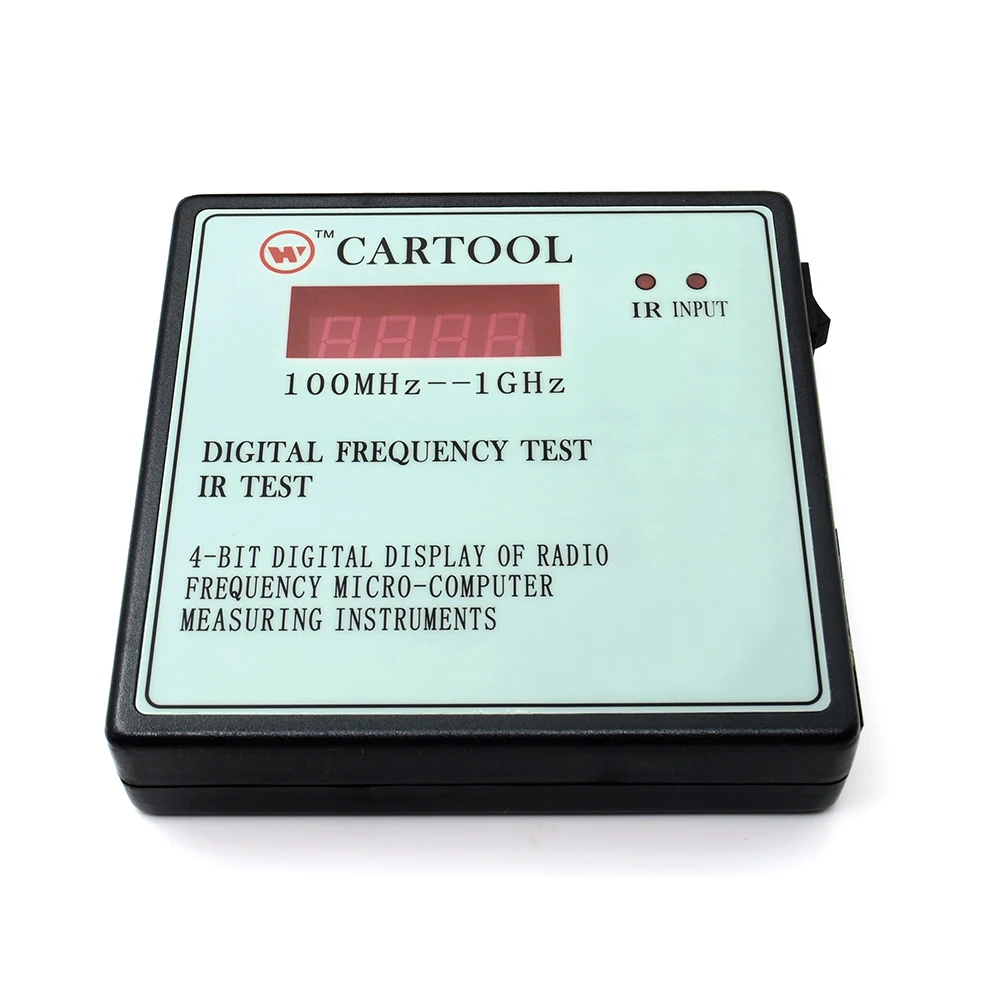 Новое прибытие CARTOOL Цифровой частотный тест автомобиля ИК инфракрасный пульт