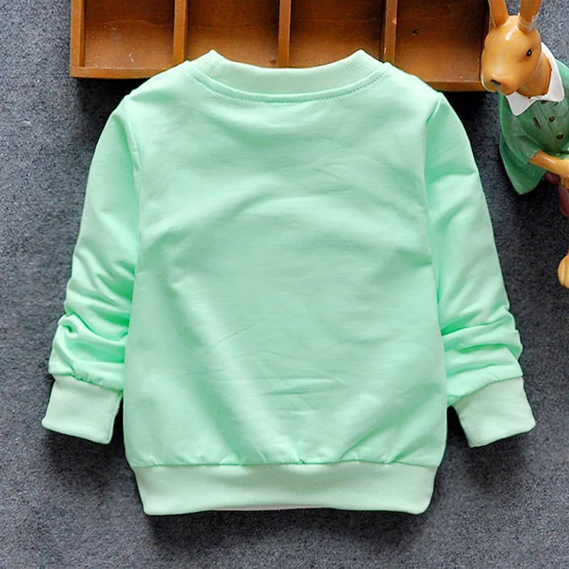 Новое поступление, рубашки для маленьких девочек, весенние, осенние, зимние блузки с бабочками, милая детская одежда с длинными рукавами, зеленый, розовый цвет