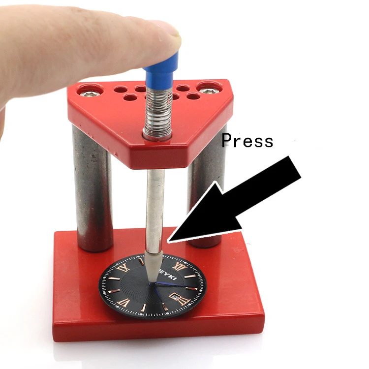 1 Presser Chrono Watch Pin Hand Watch Repair Tool Setting Fitting
