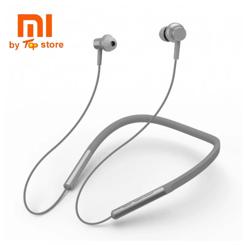 

Xiaomi Sport Bluetooth Earphone In-Ear Magnetic Mic Play Dual Dynamic Earphones auriculares inalambrico bluetooth on neck