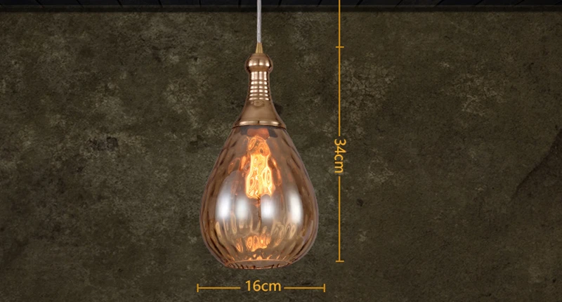 Скандинавские ресторанные люстры 110-240 в подвесной светильник простой стеклянный абажур 30-40 Вт E27 светильник для гостиной столовой люстры