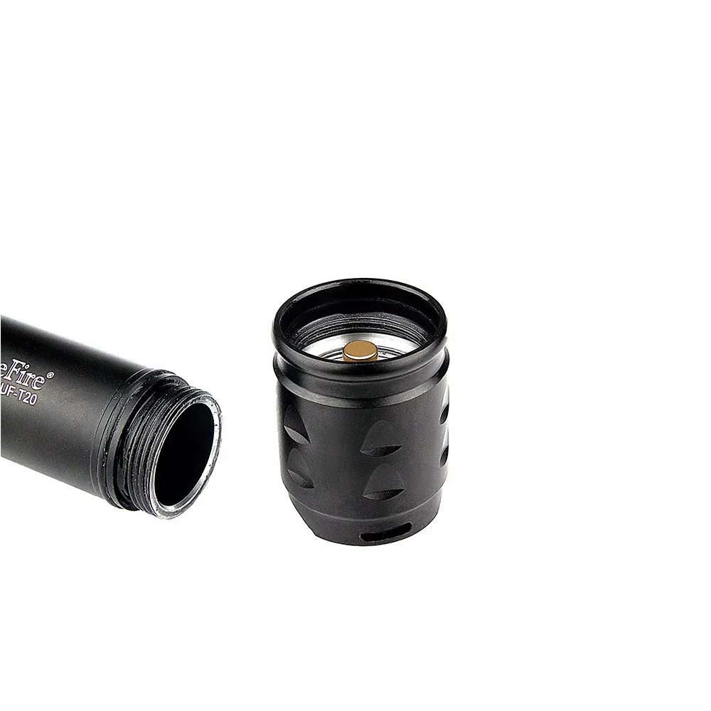 UniqueFire T20 Tactical Torch Cree XML T6 LED Flashlight  Military Quality 1200LM Ultra Bright LED Water Resistant+Gun Mount4