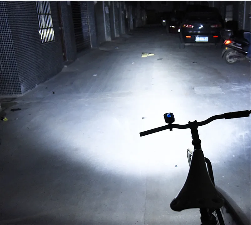 Best WEST BIKING USB Rechargeable Bike Light Front Handlebar Sports Cycling Led Lights Battery Flashlight Torch Bicycle Headlights 23