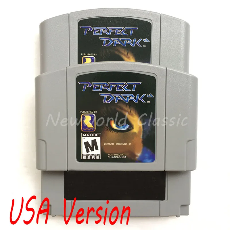 

Perfect Dark Pok Snap English Languae Video Game Cartridge Card for 64 Bit Game Console US NTSC Version
