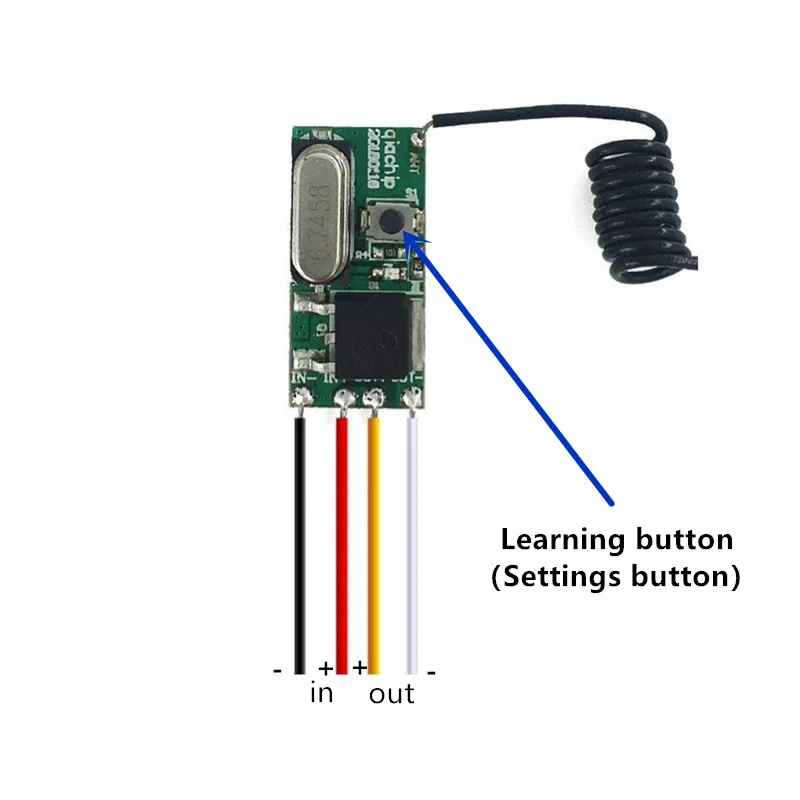 mini remote Control Switch wire
