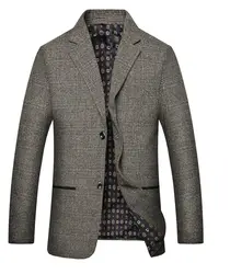 2018 новый шаблон человек костюм для отдыха Блейзер Пальто свободного кроя мужской Лидер продаж
