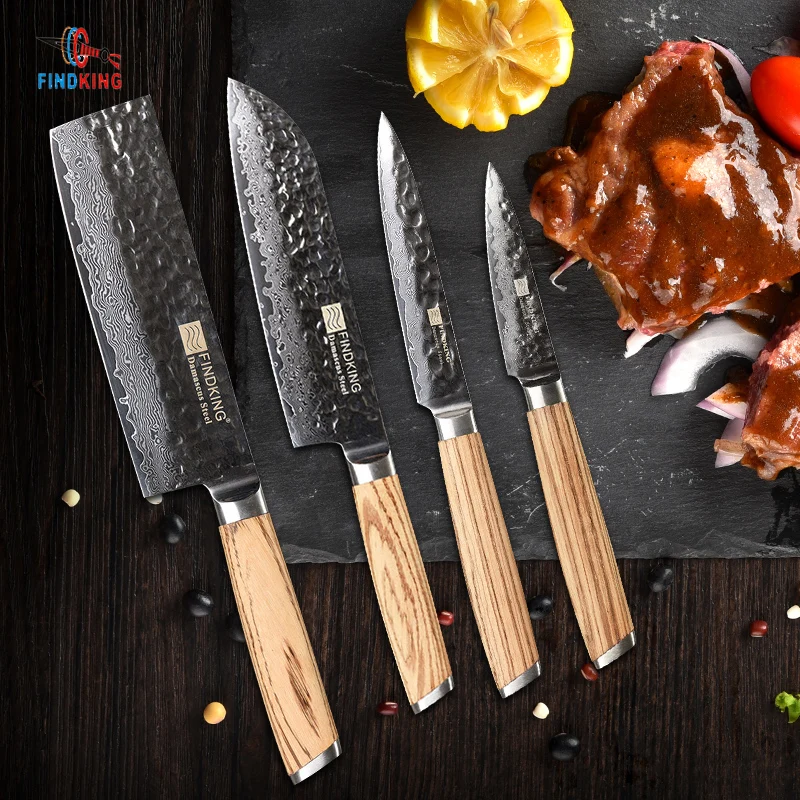 https://ae01.alicdn.com/kf/HTB14ti8xY9YBuNjy0Fgq6AxcXXa9/FINDKING-zebra-wooden-handle-damascus-knives-set-4-pcs-6-5-inch-chef-7-inch-santoku.jpg