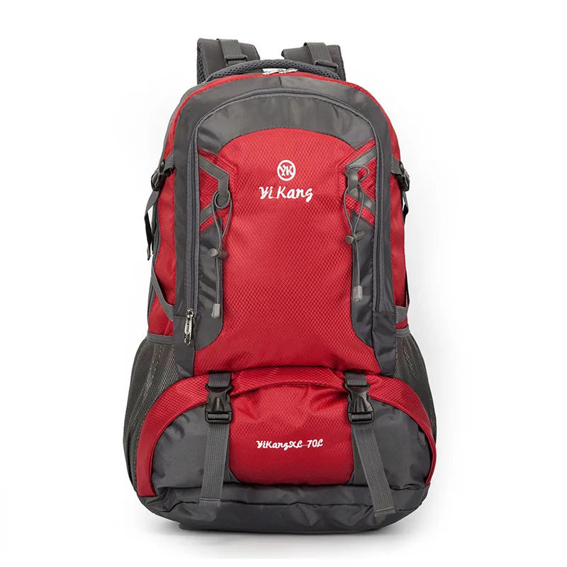 Высокая Ёмкость зарядка через USB кожаная сумка рюкзак anti theft открытый ноутбук Планшеты путешествия для Для женщин Для мужчин Колледж Пеший Туризм Рюкзак - Цвет: Red