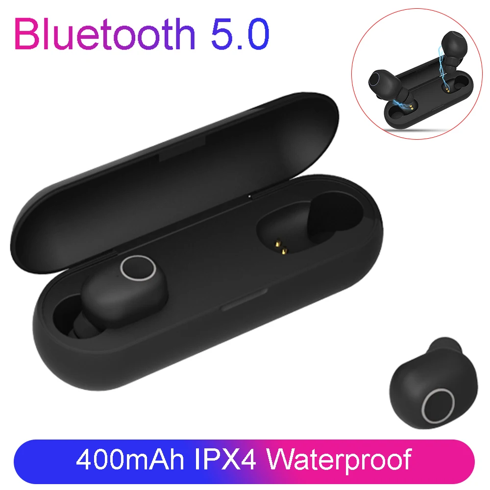 Bluleki Bluetooth 5 0 наушники беспроводные свободные руки спортивные игровая гарнитура