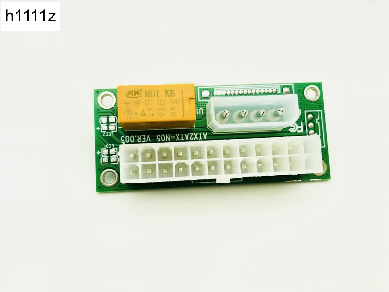 Адаптер питания Add2psu VER004 ATX 24Pin к Molex 4Pin двойной блок синхронизация стартера