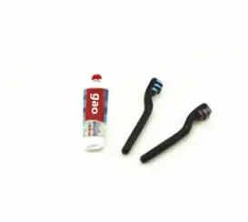 toothpaste toothbrus Милый кукольный домик Миниатюрный Мини стаканчик зубная паста зубная щетка forOB11 blyth barbies pullip 1/6 1/12 кукольная мебель, аксессуары игрушки - Цвет: toothpaste toothbrus