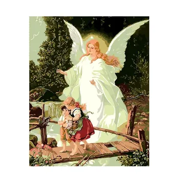 

Care angel By Numbers module Picture pictures by hand Unique Gift Home Decor for children