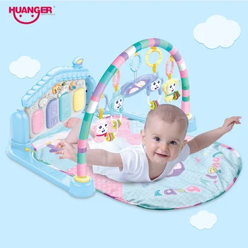 

Huanger Baby Multifunction Play Rug Develop Crawling Children's Piano Music Mat Infant Fitness Carpet Educational Rack Toys pads