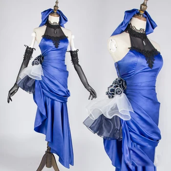 

Fate/extella Saber Blue Dress Uniforms Cosplay Costume Free Shipping