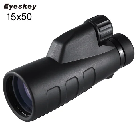 Monocular à Prova Telescópio para Caming Caça ao ar Livre com Tripé Alta Ampliação Dwaterproof Água Bak4 Prisma Óptica 15×50
