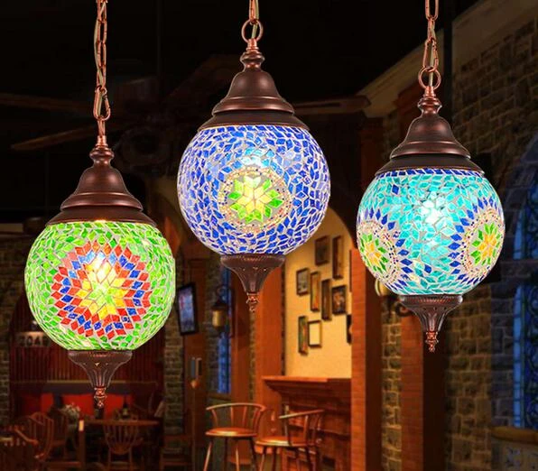 Groothandel in China Turkse Handwerk mozaïek enkele Opknoping Lampen  Hanglampen _ - AliExpress Mobile
