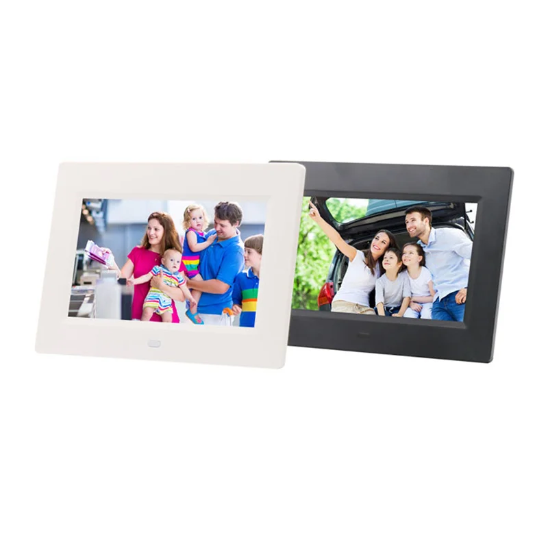 7 дюймовый светодиодный Подсветка HD 800*480 полный Функция цифровая фоторамка