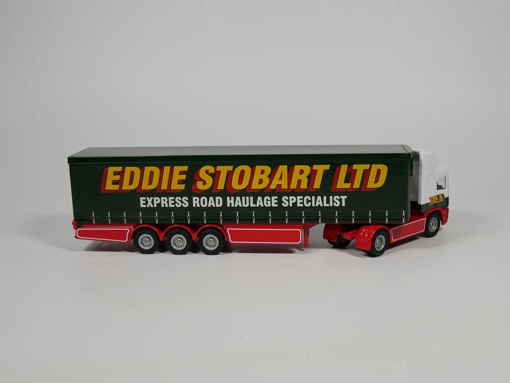 Atlas 1: 76 ERF curtiside EDDIE STOBART литая модель