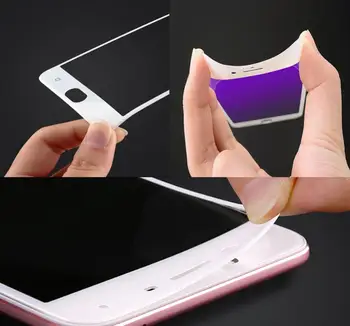 

50pcs Fiber Tempered Glass Film 0.3mm Full Coverage Soft Edge LCD Screen Protector for redmi 6 6A S2 xiaomi 6X 8SE 8 CAMDEMS