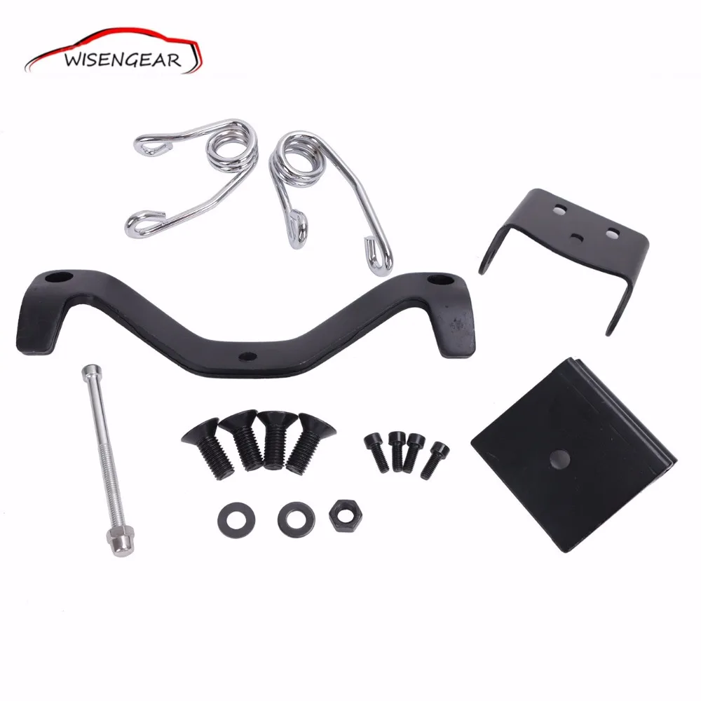 Motorcycle Chrome Seat Brackets Spring Mount Kit For Harley Sportster