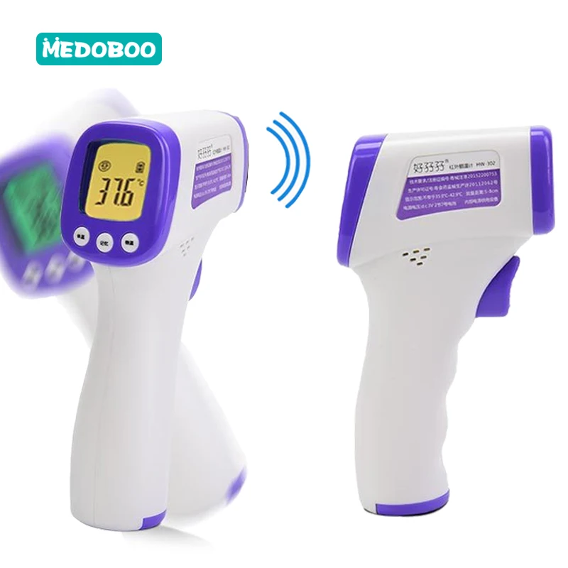

Medoboo Baby/Adult Digital Thermometer Non-contact Medical Electronic ABS Forehead Body Kids Temperature Measurement Device 25