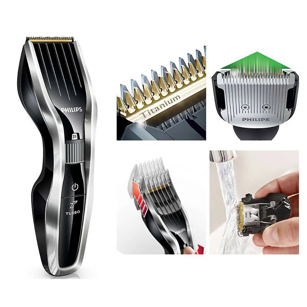 Профессиональные Philips электромашинка для стрижки волос HC5450 с Перезаряжаемые