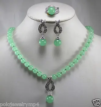 

Hot sell -@> New Jewelry Natural sNecklace Earring & Ring set>>GP Plated gold Bridal wide watch wings queen JEWE Natural je -Top