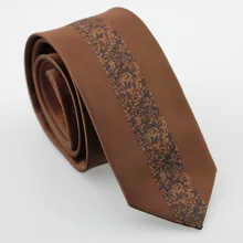 YIBEI Coachella Мужские галстуки хорошего качества узкие коричневые галстуки тонкие кофейные и черные маленькие точки Cravatta микрофибра узкий галстук