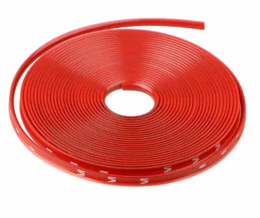 

26FT 8M Car Wheel Hub Rim Edge Protector Trim Tire Guard Sticker Strip Universal Fit For BMW Toyota Honda Mazda Ford Audi Passat