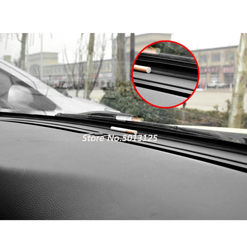

For Honda CRV C-RV 2017 2018 Accessories Car Noise Insulation Seal Strips Rubber Dashboard Windshield Center Console Seal Strip