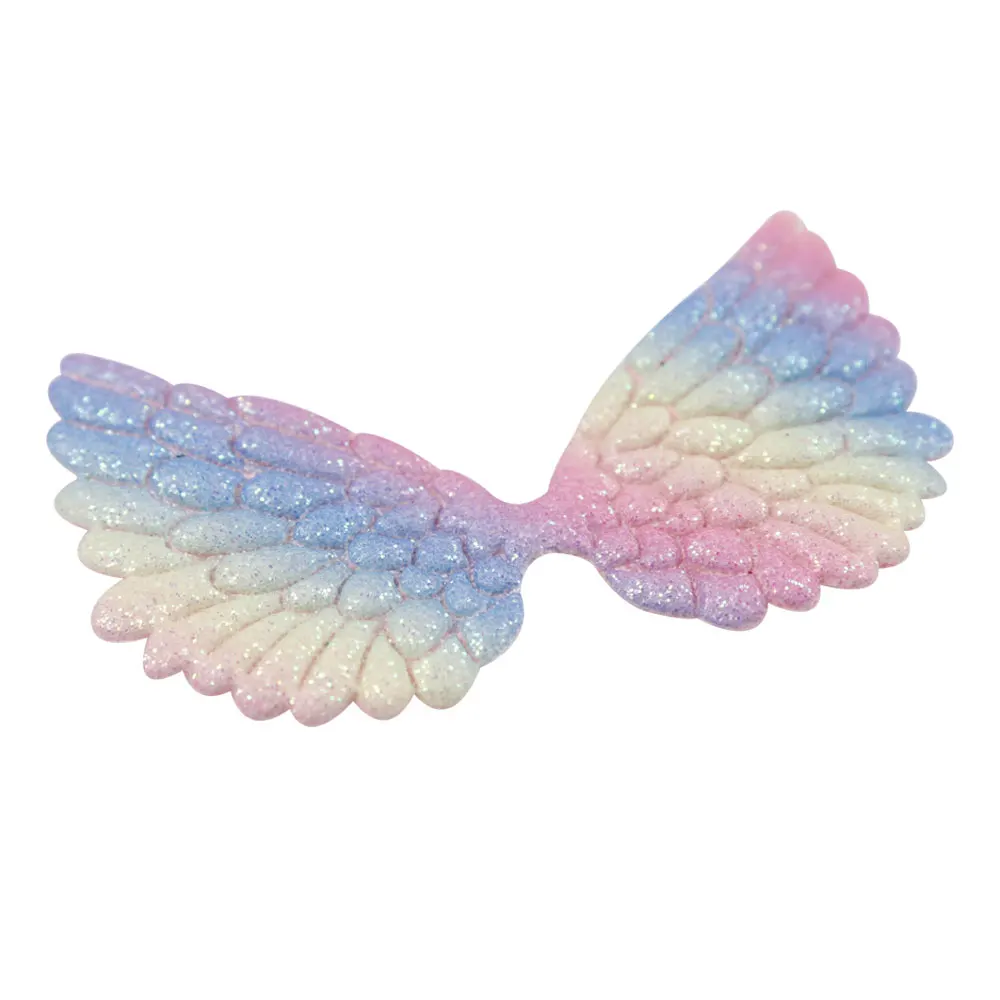 JOJO Луки блестящие патчи блестящие крылья аксессуары для обуви швейная одежда ручной работы волосы материалы для бантов Домашний текстиль украшения