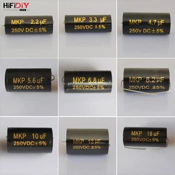 

HIFIDIY LIVE propathene MKP capacitor non-polar frequency divider capacitor AUDIO nourishments 2.2uf3.3 4.7 5.6 6.8 8.2 10 12 18