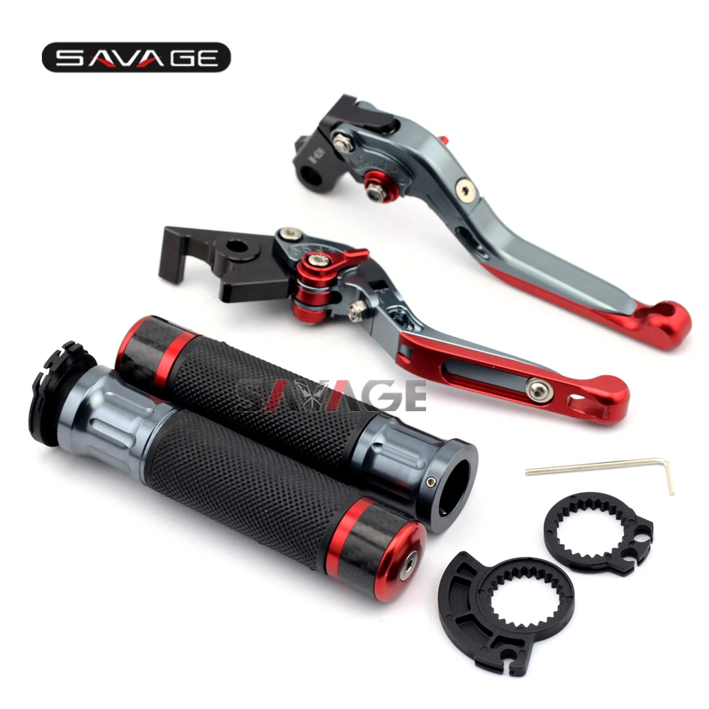 

For YAMAHA MT-10/FZ-10 2016-2017 Motorcycle Adjustable Folding Brake Clutch Levers Handlebar Hand Grips