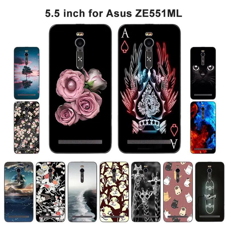 

Soft Case For Asus Zenfone 2 ZE551ML ZE550ML for Asus Zenfone 2 ZE551ML Cover Blaze Painted ZE550ML Z00AD / Zenfone 2