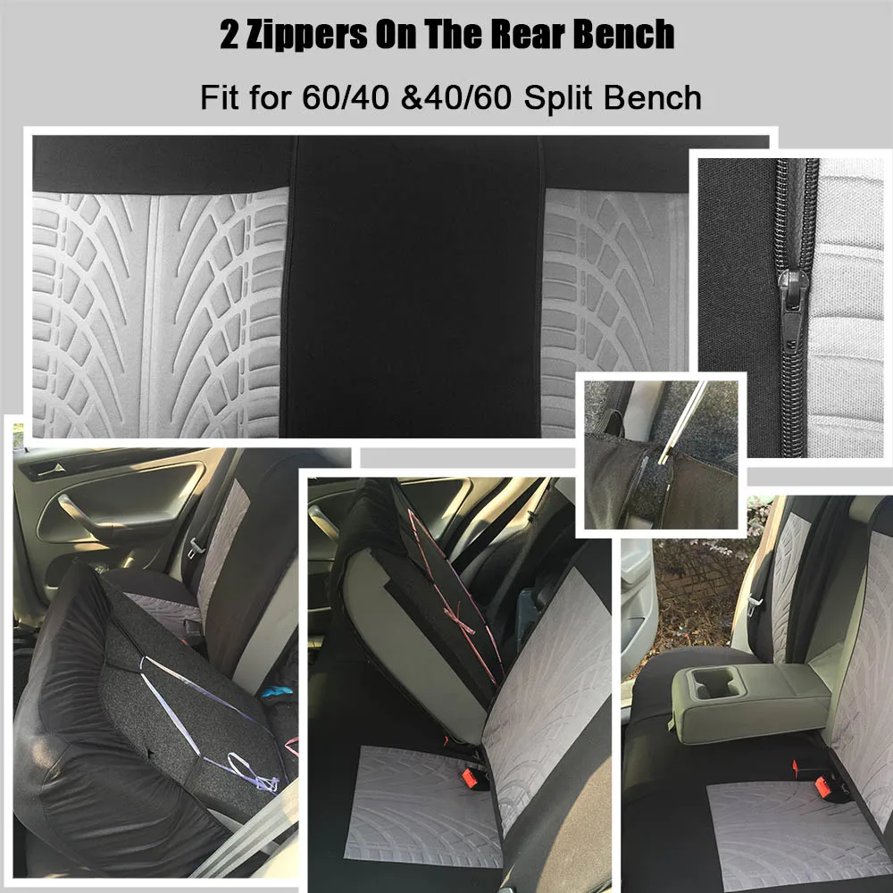 2 zippers - NEW