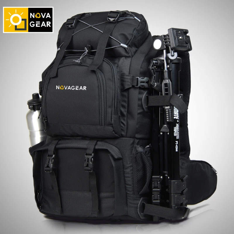 NOVAGEAR 80302 double shoulder camera bag waterproof shockproof outdoor