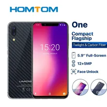 Umidigi One Global Version 5.9″fullsurface Mobile Phone Android 8.1 P23 Octa Core 4gb 32gb Smartphone 12mp+5mp Dual 4g Cellphone