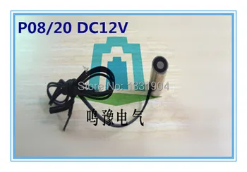 

2pcs/lot P08/20 Round Electro Holding Magnet DC12V, DC solenoid electromagnetic, round electro holding magnet