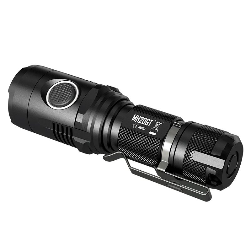 NITECORE MH20GT светодиодный фонарик CREE XP L HI V3 1000LM фонарь USB Перезаряжаемые EDC с 3400