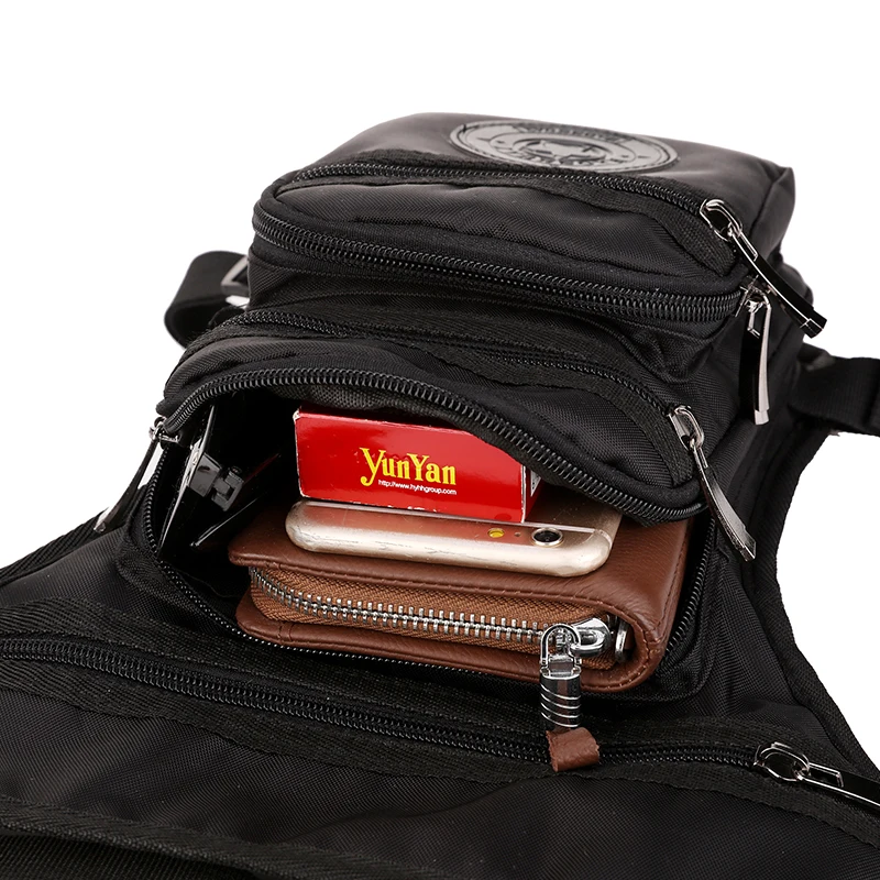 Водонепроницаемая нейлоновая сумка для ног для мужчин, поясная сумка с ремнем, сумка-мессенджер на плечо для путешествий, треккинга, мотоцикла, штурмовые поясные сумки
