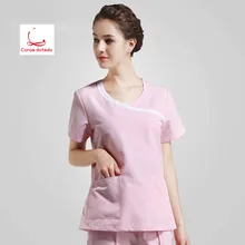 Женская рабочая комната с короткими рукавами, ручная стирка, Раздельный комплект одежды для тела, одежда для стирки