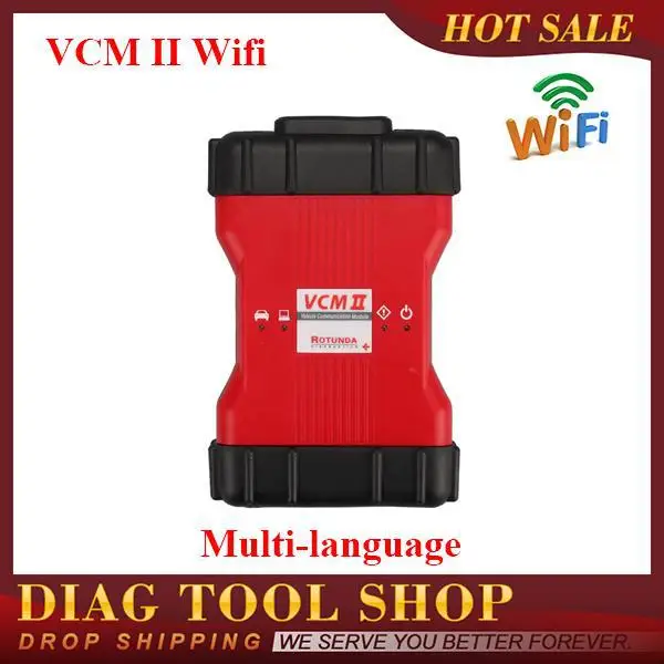 Vcm II wi-fi IDS для VCM V90.1 OEM уровень диагностический инструмент поддержка транспортных