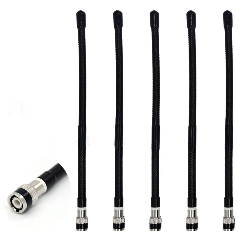 Партия 5 шт. мягкая 27 МГц BNC Мужская антенна для Kenwood ICOM Motorola IC-V8 TK100 CP500 Wilson приемник
