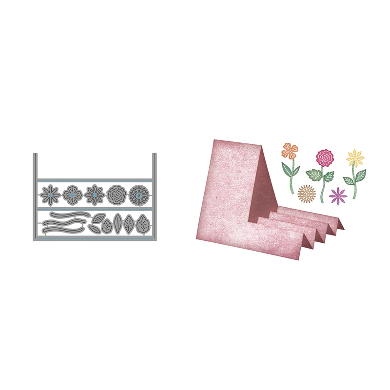 

tep Card Bundle Set Metal Cutting Dies Embossing Scrapbooking Stencil Craft Cut Dies For DIY Card Handmade