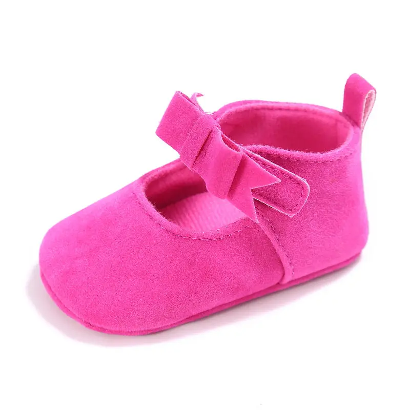 WONBO/Обувь для маленьких девочек; Мокасины из искусственной замши; сезон весна-осень; обувь принцессы Mary Jane; обувь для первых шагов; детская кроватка; Bebe Prewalkers