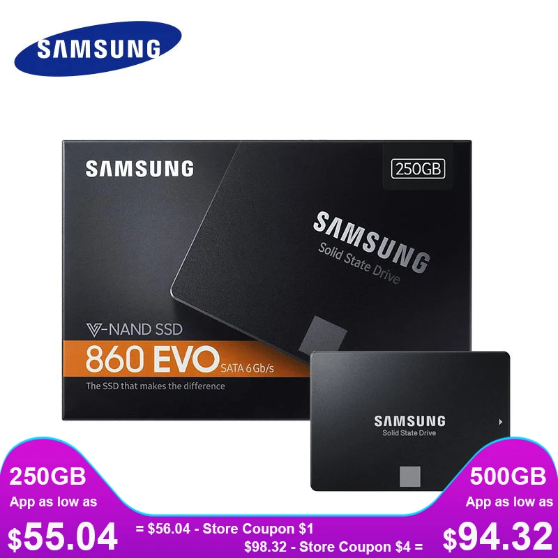 SAMSUNG SSD 850 120GB 860 EVO 250GB 500GB 1TB Internal Solid State Disk